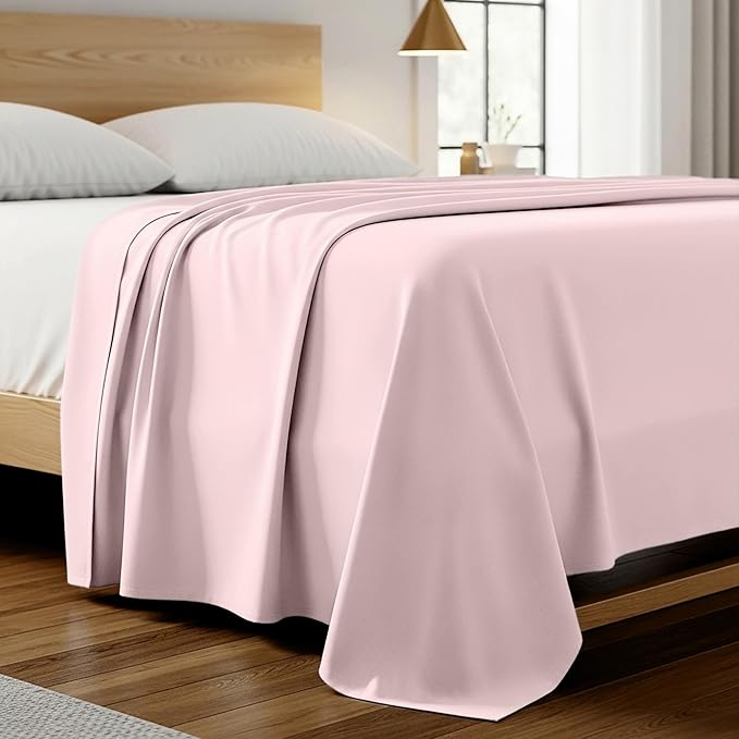 Mellanni California King Size Flat Sheet by Mellanni