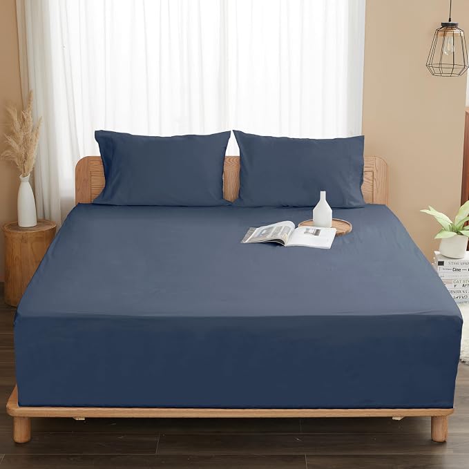 Sunflower Queen Fitted Sheet, 1-Piece Extra Deep Pocket Fitted Bottom Sheet 22" - Image 8