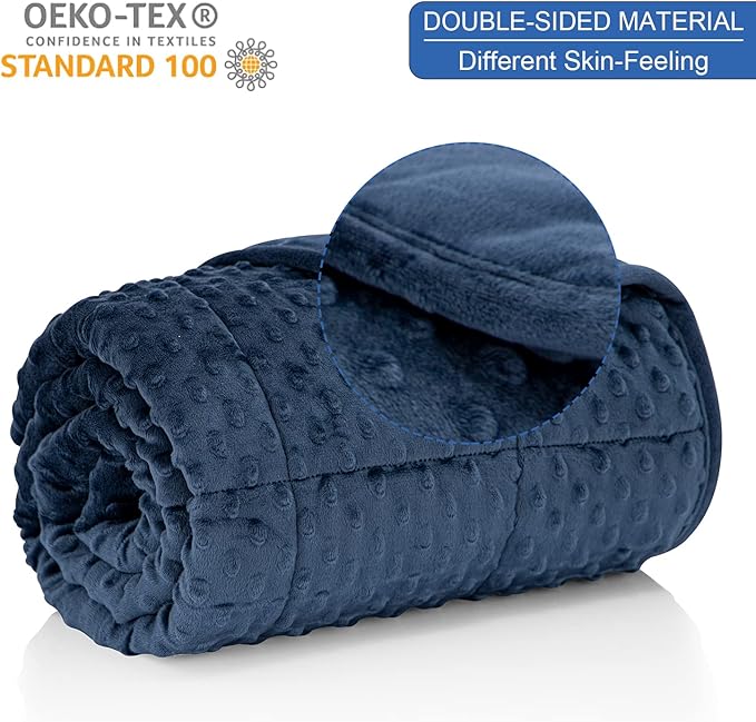 Huloo Sleep Weighted Blanket Twin 15lbs - Image 2