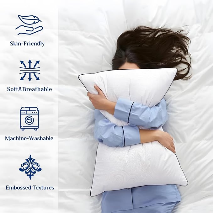 JOLLYVOGUE Standard Pillows Set - Image 2