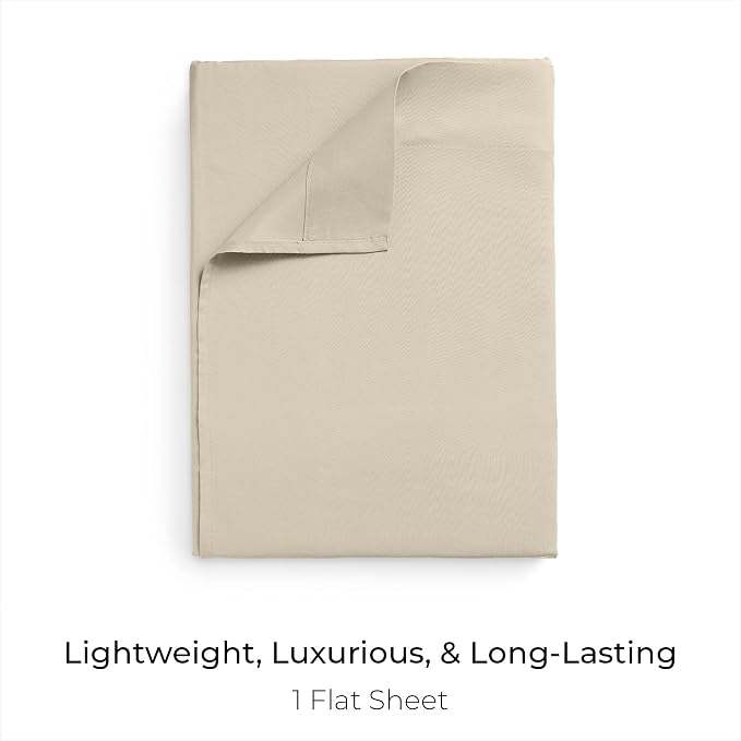 Mellanni Queen Size Flat Sheet - Image 2