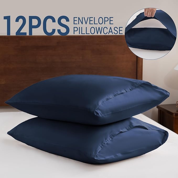 Pillowcases Queen 12 Pack, 20x30 Pillow Cases - Image 5
