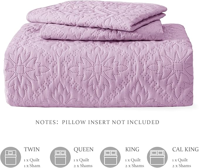 Exclusivo Mezcla Queen Quilt Bedding Set, Lightweight Soft Bedspreads Coverlets - Image 6