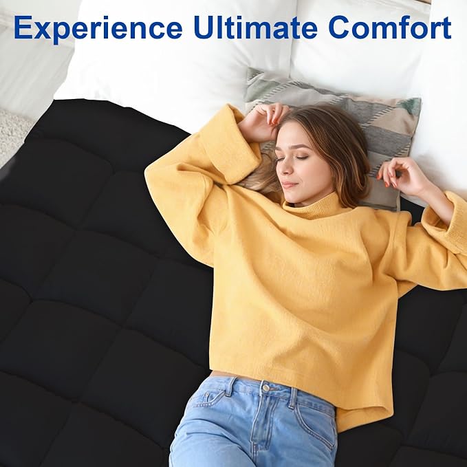 Queen Mattress Topper, Extra Thick Mattress Pad Cover - Image 5