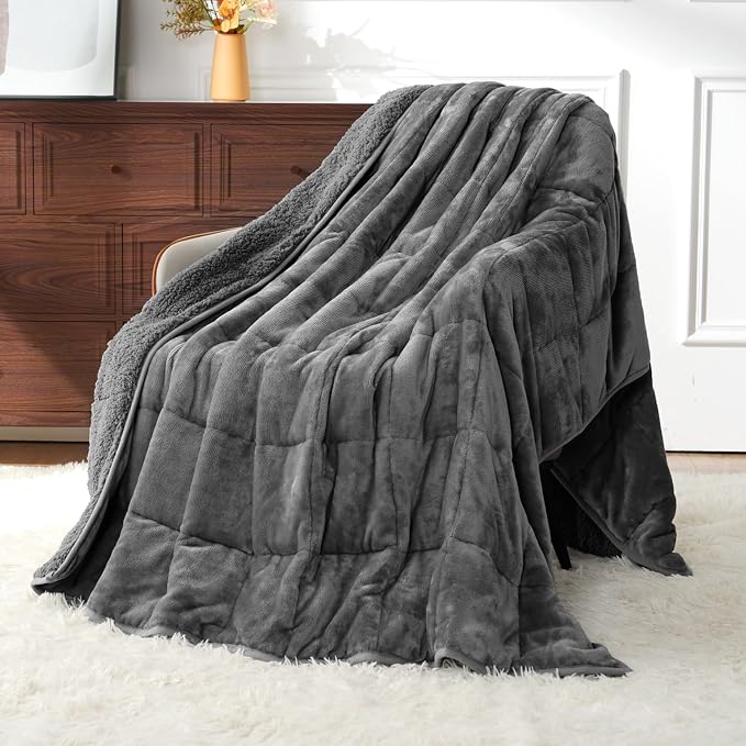 Uttermara Weighted Blankets for Adults Queen Size, 15lbs 60x80 inches Blanket by Uttermara