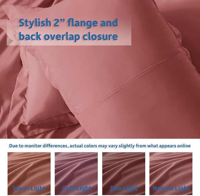 Nestl Pink Clay Duvet Cover Full Size - Image 8