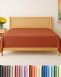 Twin XL Size Flat Sheet by CGKUnlimited