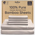 Bambaw 100% Viscose Derived from Bamboo Sheets Queen Size Set – 6pcs Cooling by Bambaw