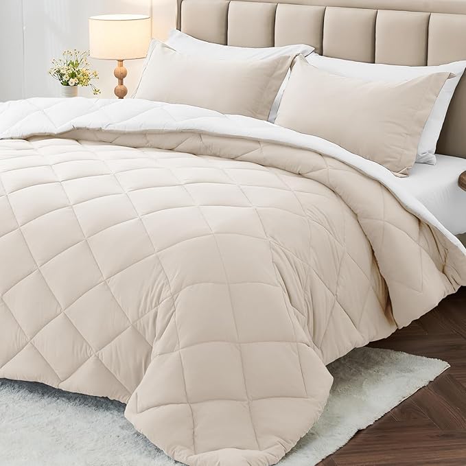MUXHOMO 5 Pieces Twin XL Comforter Set, Reversible Bed in a Bag Twin XL Size by MUXHOMO