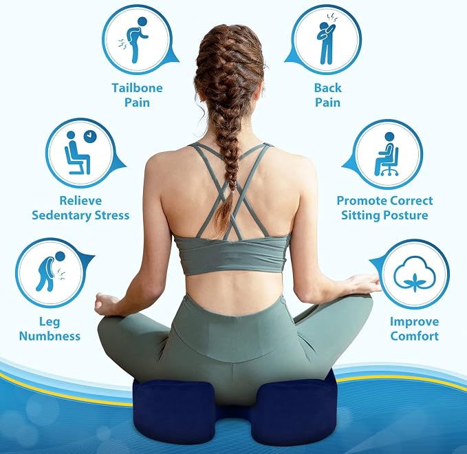 BlissTrends Seat Cushion, Thick Memory Foam Cushions - Image 5