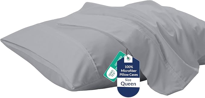 Royale Linens Queen Pillowcase Set of 2 by ROYALELINENS