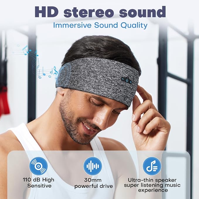 Sleep Headphones Bluetooth Headband - Image 5
