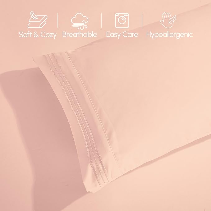 Elegant Comfort Luxurious 1500 Premium Hotel Quality Microfiber Three Line - Image 5