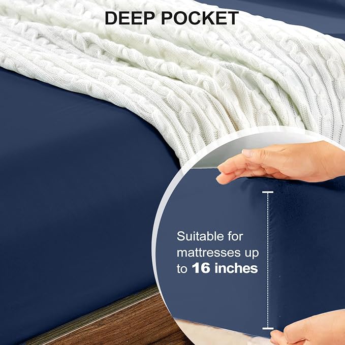 FreshCulture Twin XL Fitted Sheet Only 2 Pack - Image 4