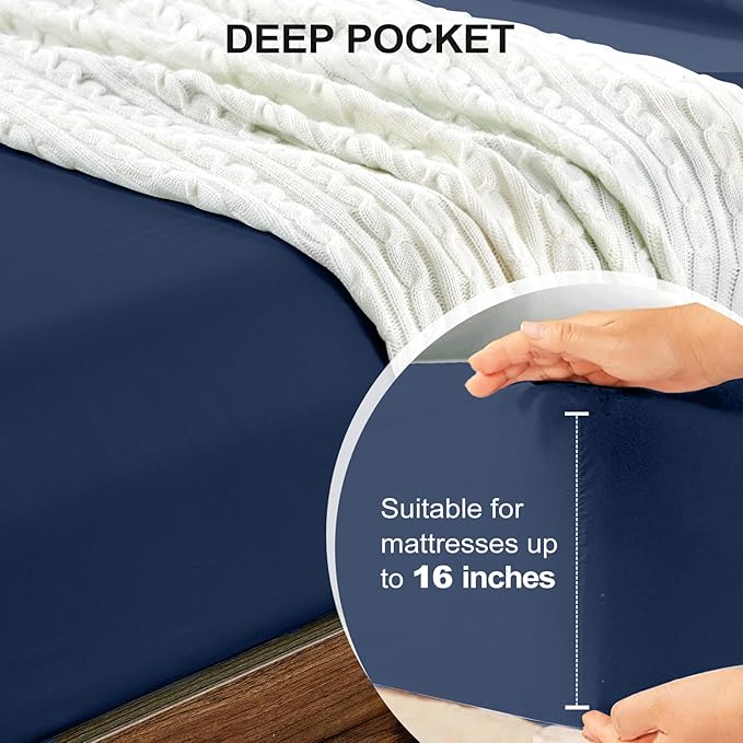 FreshCulture Twin Fitted Sheet Only 2 Pack - Image 4