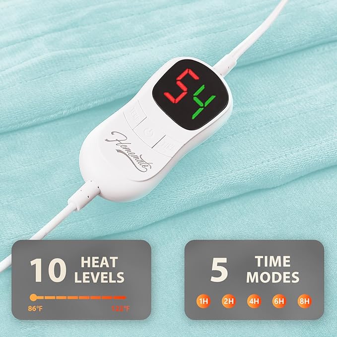 Homemate Electric Heated Blanket King Size - Image 4
