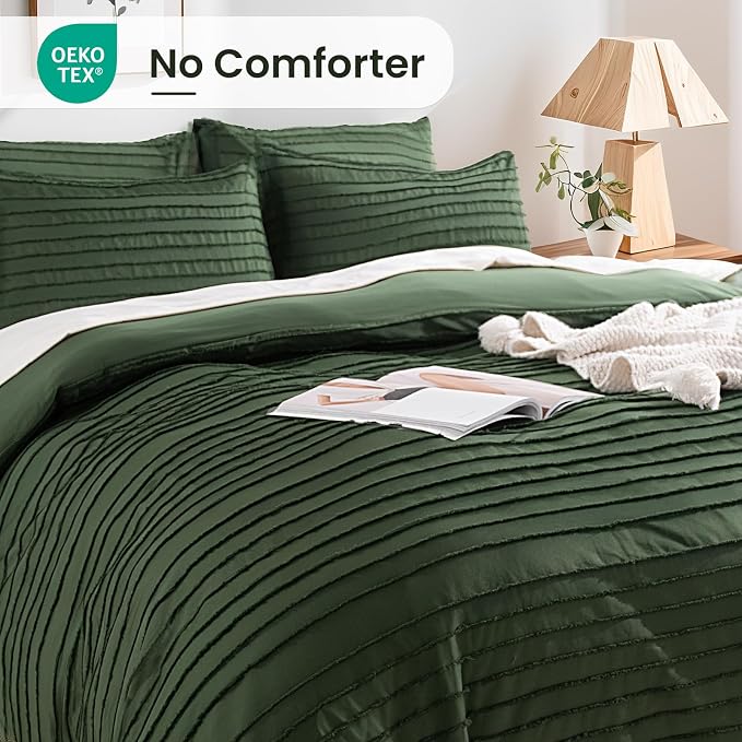 NEXHOME PRO Twin Duvet Cover, 2 Pieces Boho Tufted Duvet Cover Set, Soft and - Image 4