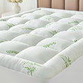 King Size Mattress Topper Viscose Derived from Bamboo, Soft Thick Pillow Top by SurChic