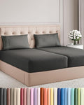 Split King Size 5 Piece Sheet Set by CGKUnlimited