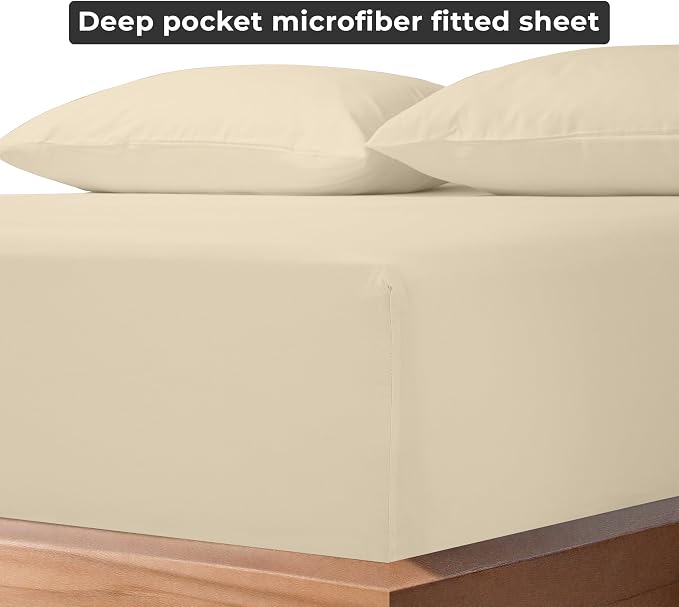 Royale Linens Fitted Sheet California King - Image 6