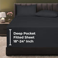 Royale Linens Extra Deep Pocket Twin Fitted Sheet Only by ROYALELINENS