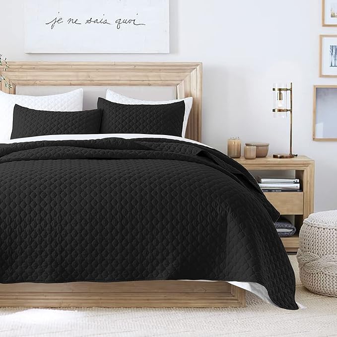 HORIMOTE HOME Quilt Set Queen Size, Soft Coverlet Set Lightweight Microfiber by HORIMOTEHOME