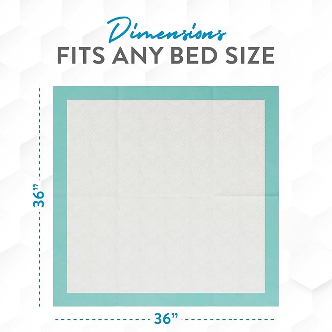 Inspire Extra Large Super Absorbent Disposable Bed Pads - Image 6
