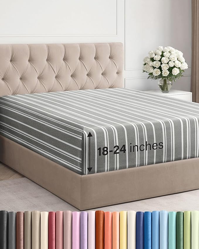Extra Deep Full Fitted Sheet by CGKUnlimited