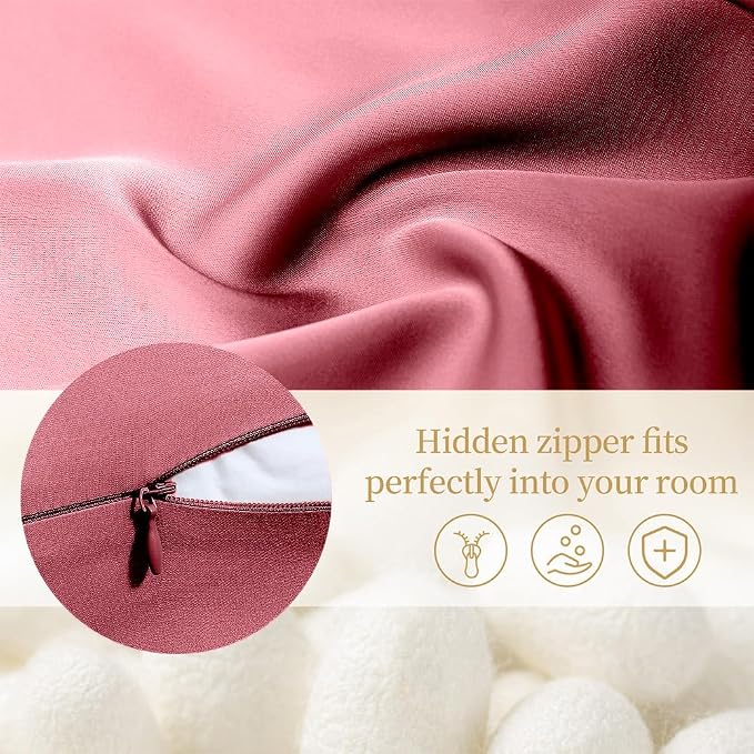 Mulberry Silk Pillowcase for Hair and Skin Queen Size, Silk Pillowcase 20X30 - Image 2