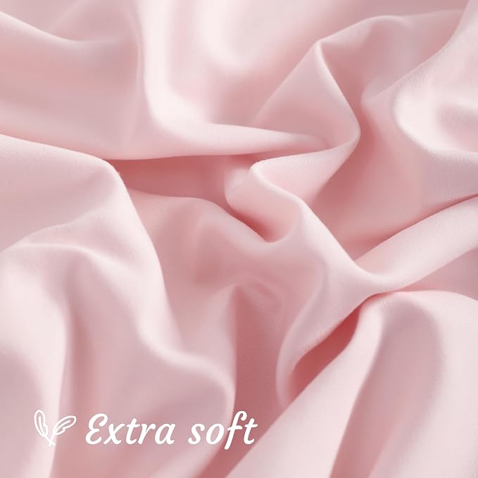 NTBAY Body Pillow Cases Set of 2, 2 Pack Brushed Microfiber 20x54 Pillow Cases - Image 3