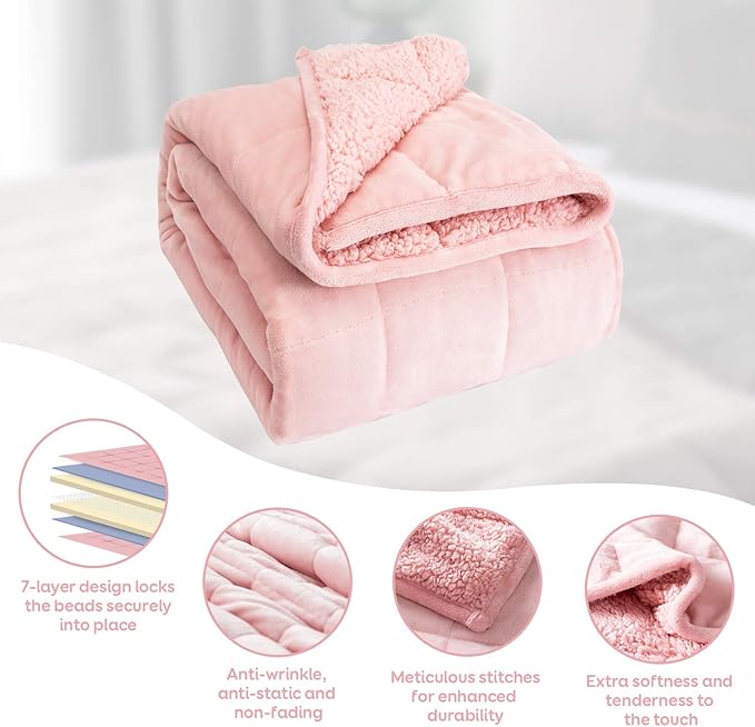 Cottonblue Weighted Blanket Twin 15 Pounds - Image 4