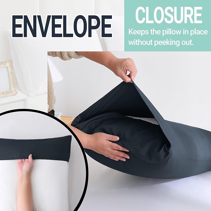 ZPECC Pillow Cases King Size Set of 12, 20x36 Envelope Closure Pillowcases - Image 5