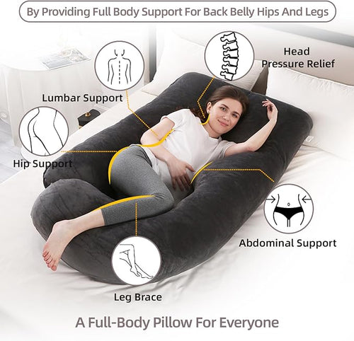 60 Inch Full Body Pregnancy Pillows - Image 2