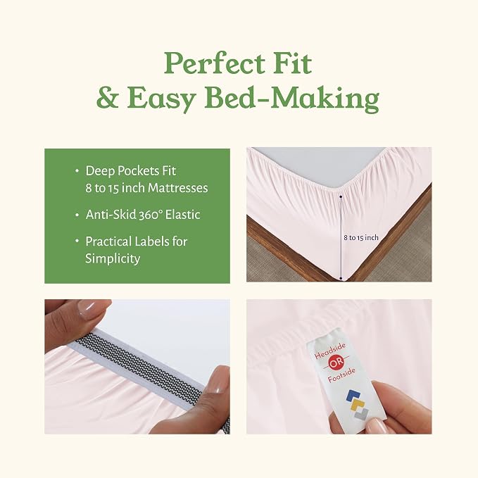 California Design Den Queen Sheet Set - Image 6