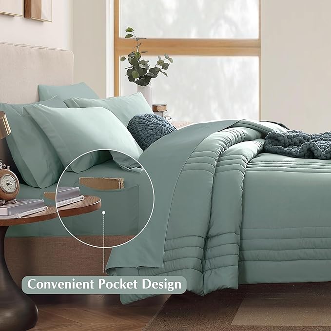 Monbix California King Size Comforter Set - Image 5