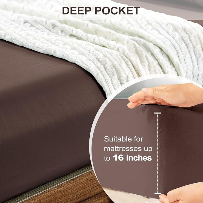 FreshCulture California King Fitted Sheet Only - Image 4