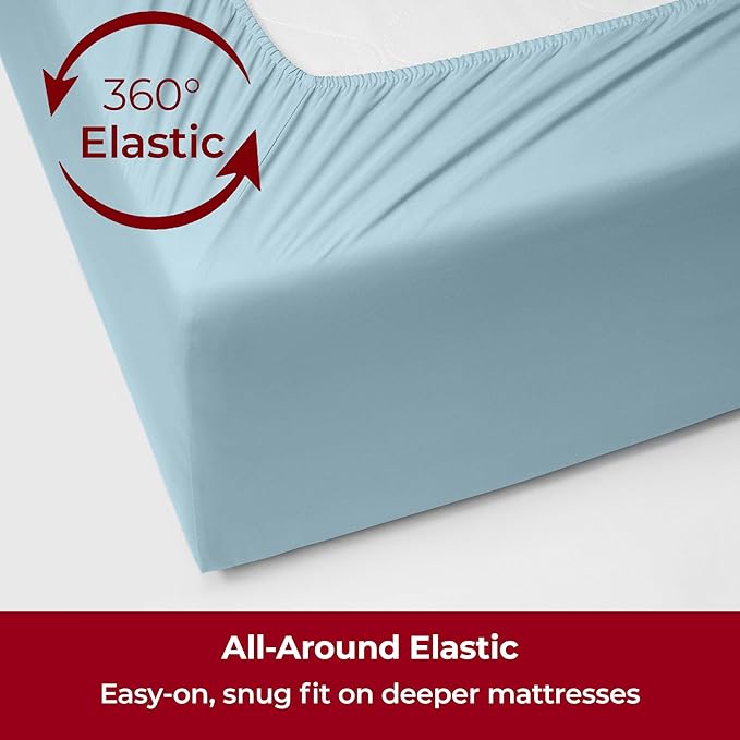 Mellanni Extra Deep California King Sheets - Image 5