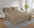 Deep Pocket Queen Sheets set, 100% Cotton Sheets Queen Size set, 800 Thread by CHATEAUHOMECOLLECTION