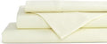 Linen Home 100% Cotton Percale Sheets Twin Size, Deep Pocket, 3 Pieces Set by LINENHOME