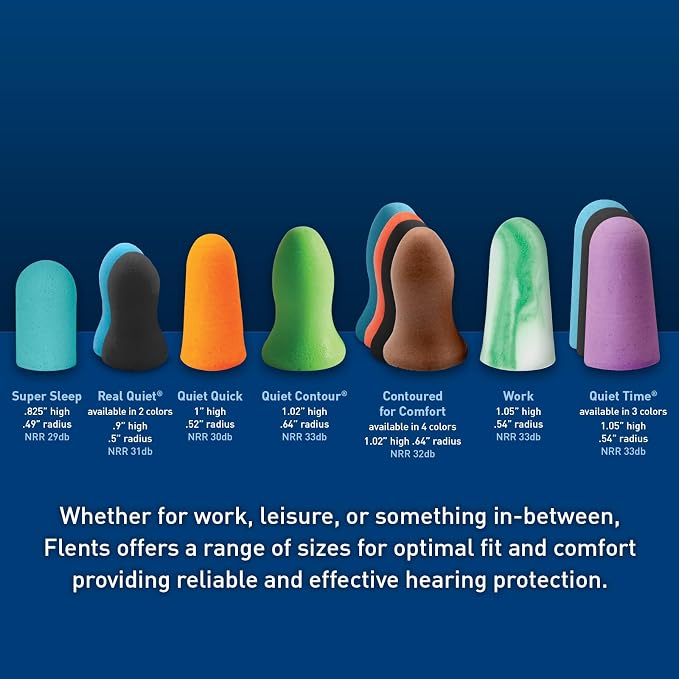 Flents Protechs Foam Ear Plugs, 50 Pair - Image 6