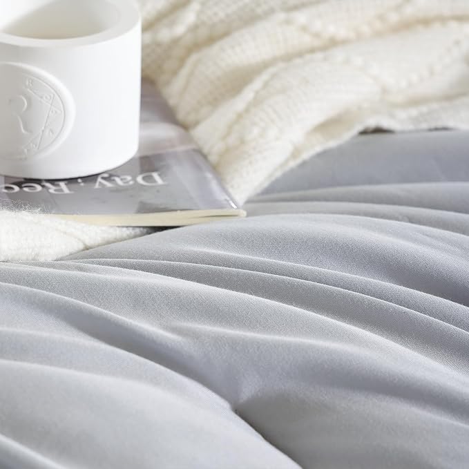 weigelia Grey Queen Comforter Sets - Image 6