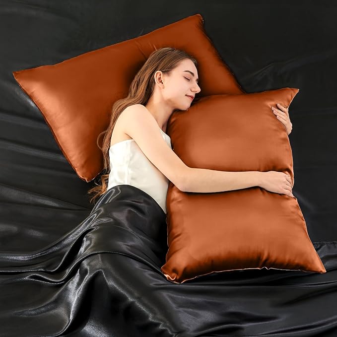 INFIIXSO Mulberry Silk Pillow Cases King Size Set of 2, Silk Pillowcase - Image 7