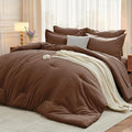 MUXHOMO 5 Pieces Twin Comforter Set, Soft Bed in a Bag Twin Size, All Season by MUXHOMO