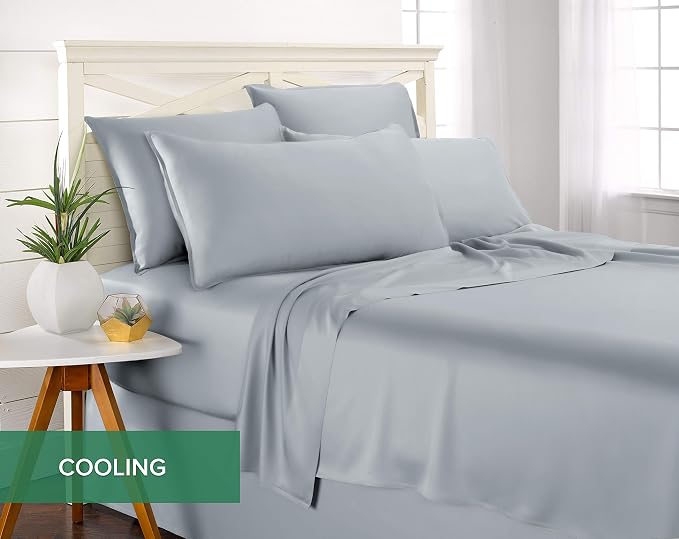 King Pillowcases by Pure Bamboo, Genuine 100% Organic Viscose Derived from - Image 5