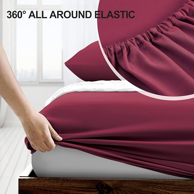 FreshCulture Full Fitted Sheet Only 2 Pack - Image 3