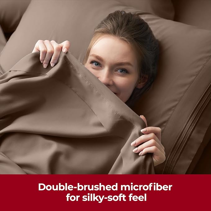 Mellanni Extra Deep King Sheets - Image 7