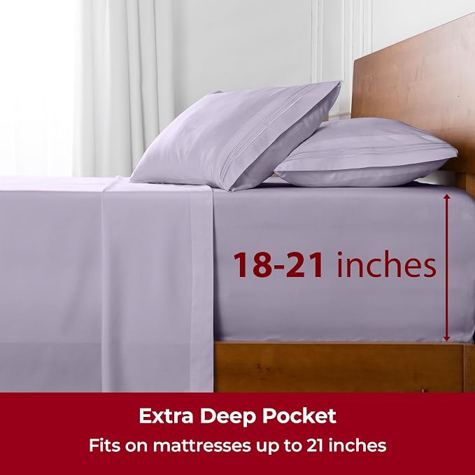 Mellanni Extra Deep Full Sheets - Image 6