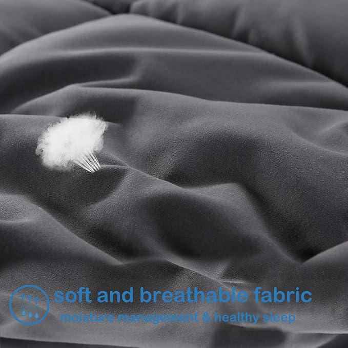 EASELAND California King Down Alternative Comforter - Image 4