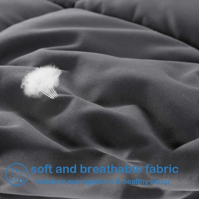 EASELAND Oversized King Down Alternative Comforter - Image 4