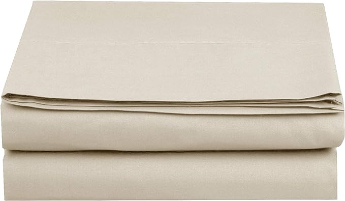 Elegant Comfort Premium Hotel Quality 1-Piece Flat Sheet, Luxury and Softest by ELEGANTCOMFORT
